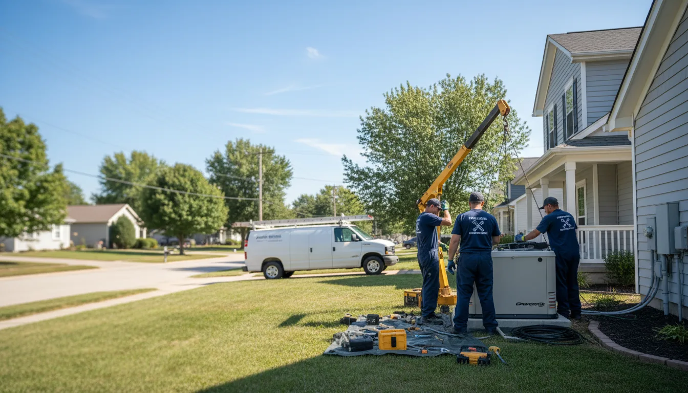 Generator Installation in Pocahontas, IL near me